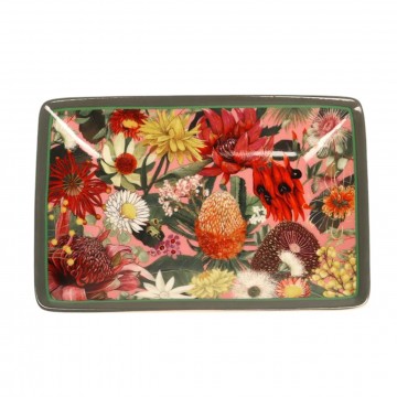 Trinket Tray | Australian Wildflowers | Rectangle